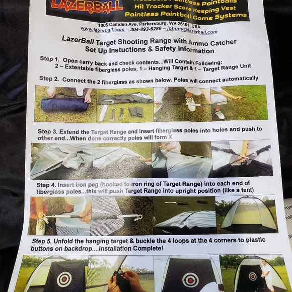 Lazerball paintball target - Picture 2 of 4